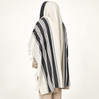 Kids' / Bar Mitzvah Premium Thick 100% Wool Tallit Prayer Shawl – Carmel