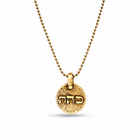 Bronze Dissolve the Negative Pendant Necklace
