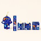 Personalized Children’s Shabbat Hamsa Judaica Set