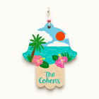 Customized Tropical Beach Theme Hamsa