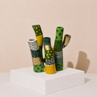 Artisan Tube Enamel Vase