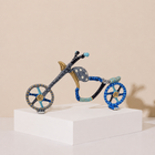Ride of Joy Hand-Painted Enamel Sculpture