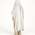 Men's Non-Slip Checkered Weave Tallit Prayer Shawl