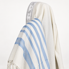 Men's Checkered Non-Slip Tallit | Barak