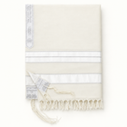 Kids' Bar Mitzvah Checkered Wool-Blend Tallit | Ohr