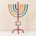 Monumental Star of David Menorah