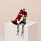 Vibrant Musician Enamel Sculpture