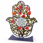 Psalm 1 Tree of Blessing Hamsa Desktop Art