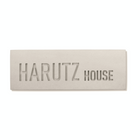 Custom Beige Concrete Door Sign – TailorMade Series