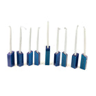 Blue Sparkle Leah Modular Hanukkah Menorah