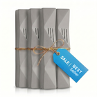Set of 4 Large Mezuzah Cases | Free Shipping | Wave