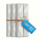 Set of 4 Large Mezuzah Cases | Free Shipping | Wave