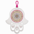 Daughters' Blessing Mandala Stainless Steel Hamsa