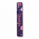 Personalized Purple Nebula Mezuzah Case