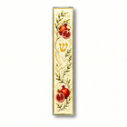 Pomegranate Dove & Olive Acrylic Mezuzah Case