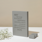 Modern Concrete Home Blessing in English – Core Series