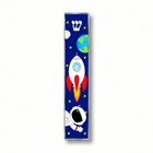 Astronaut Spaceship Acrylic Mezuzah Case