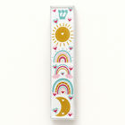 Vibrant Rainbow Acrylic Mezuzah Case