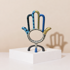Hamsa Hand-Painted Enamel Art