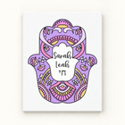 Personalized Hamsa Wall Decor Art Print