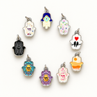 Acrylic Hamsa Hand Jewish Charm Necklace