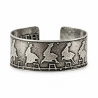 Sterling Silver Leap of Faith Cuff Bracelet