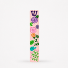 Custom Hand-Painted Floral Mezuzah Case