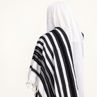 Men's Chabad Tallit in Black | Fine Wool