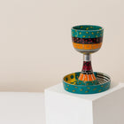 Heritage Enamel Kiddush Cup