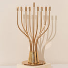 Majestic Nickel Hanukkah menorah – The Holy Spirit Series