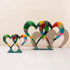 Handmade Judaica Heart Statue – Pairfect (XL) Series