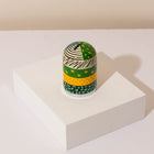 Modern Tzedakah Box – Colorful Handcrafted Aluminum – Coins Series