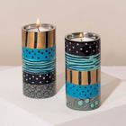 Contemporary Handmade Shabbat Decor Candle Holders – Glow Series