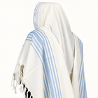 Men's Non-Slip Wool Tallit | Hermonit