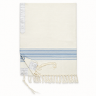 Kids' Bar Mitzvah Non-Slip Wool Tallit | Hermonit