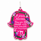 Customized Flower-Themed Hamsa