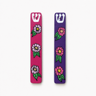 Personalized Hand-Painted Floral Mezuzah Case