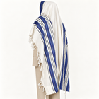 Men's Premium Thick 100% Wool Tallit Prayer Shawl – Carmel