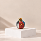 Crowned Pomegranate Hand-Painted Art
