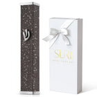Dark Shimmer Stainless Steel Mezuzah Case | Candy
