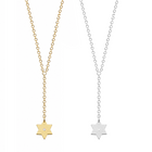 Dani Star of David Lariat Necklace