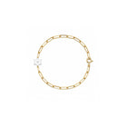 Diamond Star of David Paperclip Bracelet | Anklet