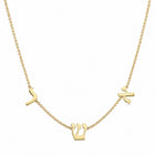 Taly Hebrew Initial Necklace