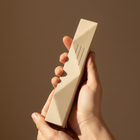 Organic Sand Concrete Mezuzah Case | Wave