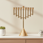 Luxurious Gold Plated Nickel Design for Hanukkah - Stairway To Heaven Series