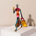 Travel-Themed Figurine – Bold & Elegant – Flight Mood Series