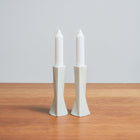 5" Porcelain Shabbat Candle Holders