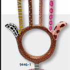 Hamsa Mosaic Hand-Painted Enamel Art