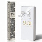 Detailed Silver Stainless Steel Mezuzah Case | Pomegranate