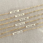 Statement Paperclip Bracelet | Anklet